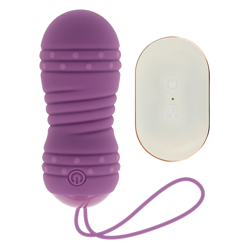 OHMAMA - REMOTE CONTROL ROTATING EGG 7 PATTERNS PURPLE - 1