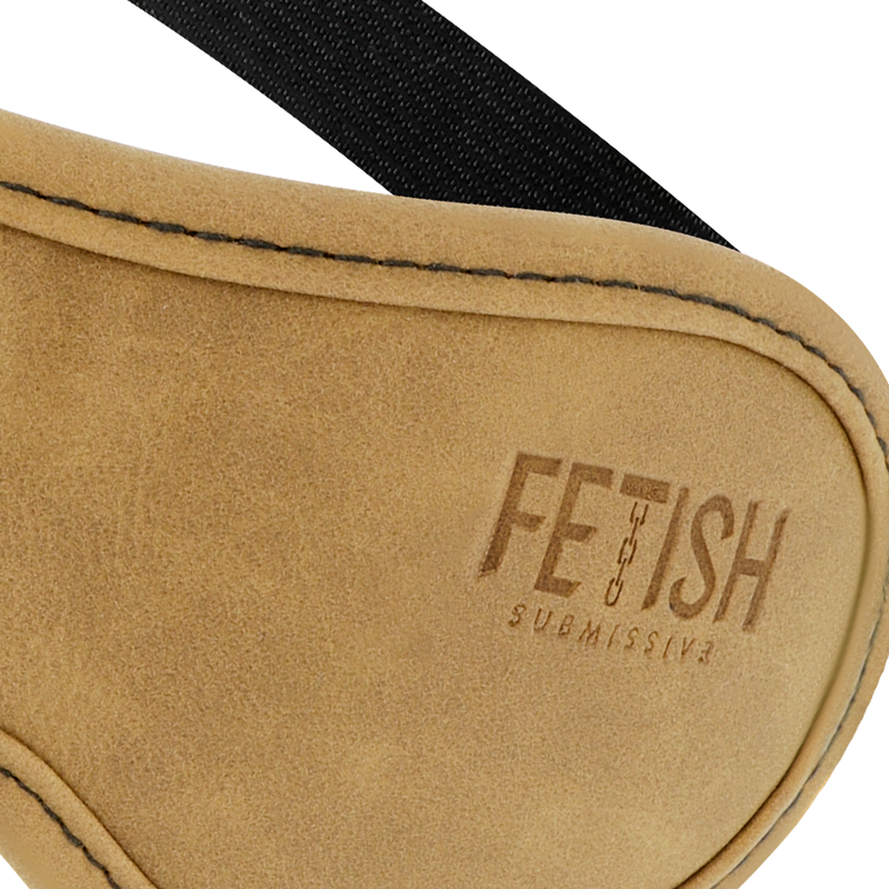 FETISH SUBMISSIVE ORIGEN - VEGAN LEATHER MASK WITH NEOPRENE LINING - 2