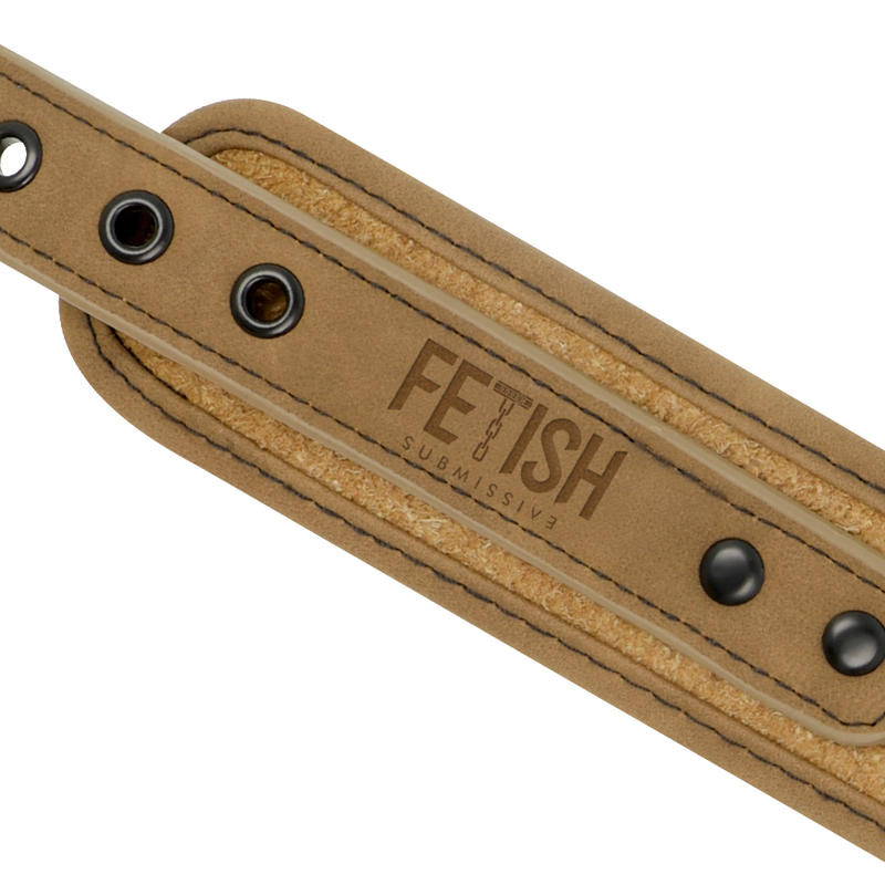 FETISH SUBMISSIVE ORIGEN - NEOPRENE LINED NECKLACE WITH CHAIN - 9