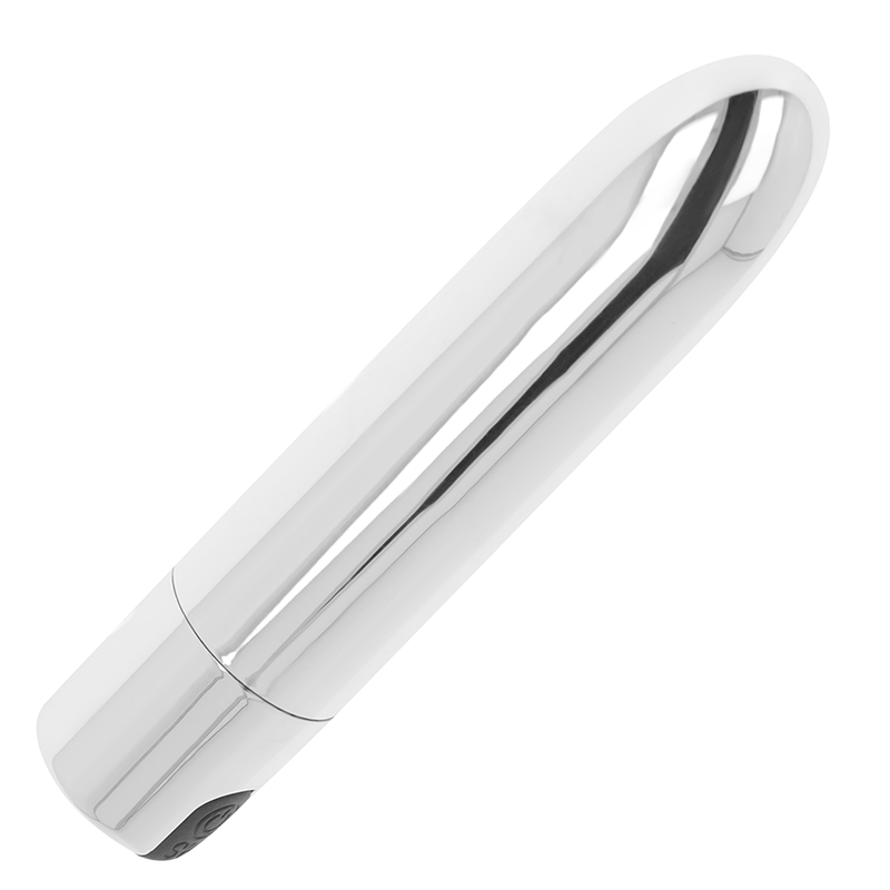 OHMAMA - SILVER VIBRATING BULLET 9.5 CM - 2