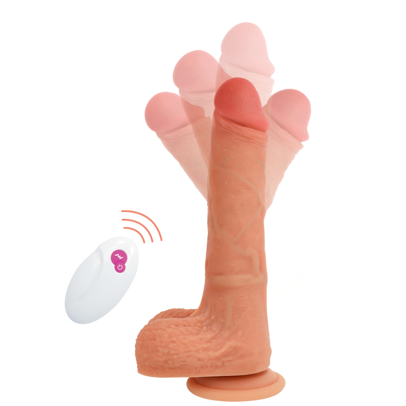 CYBER SILICOCK - REMOTE CONTROL REALISTIC MR RICK 20.9 CM -O- 4 CM - 5