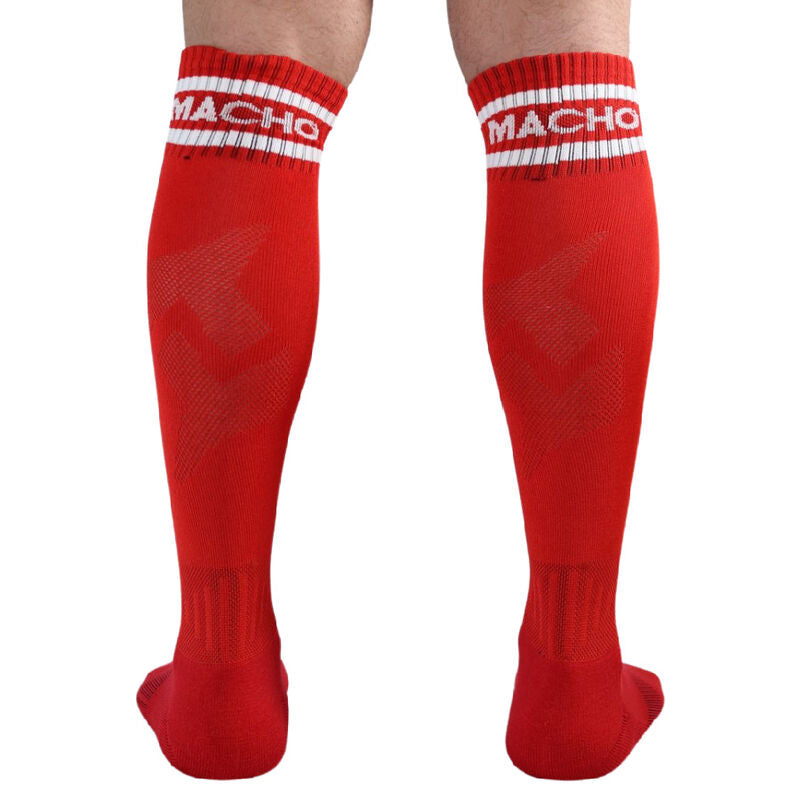 MACHO - CALZINO LUNGO TAGLIA UNICA BLU