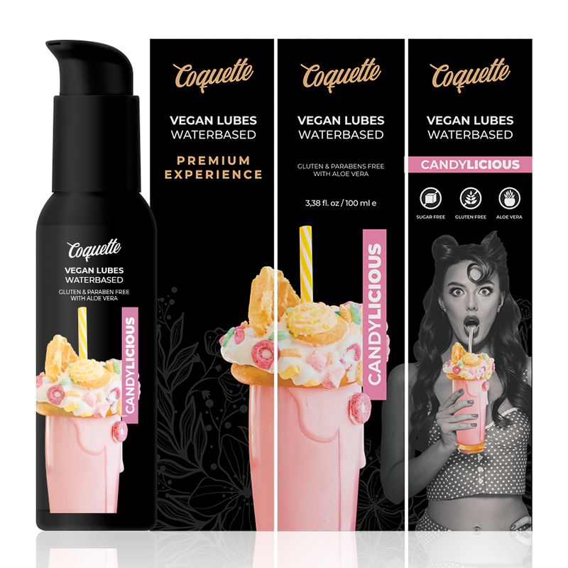 COQUETTE CHIC DESIRE - PREMIUM EXPERIENCE 100ML VEGAN LUBES CANDYLICIOUS - 3