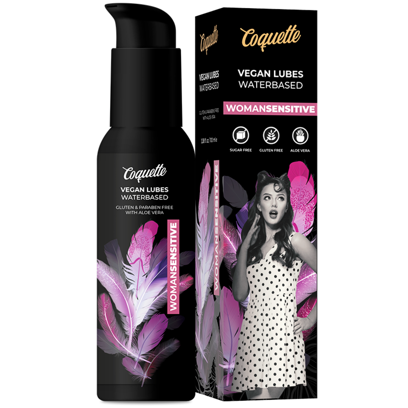 COQUETTE CHIC DESIRE - PREMIUM EXPERIENCE 100 ML VEGAN LUBES WOMANSENSITIVE - 3