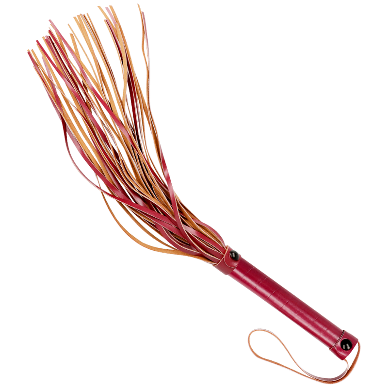 FETISH SUBMISSIVE DARK ROOM - VEGAN LEATHER WHIP - 4