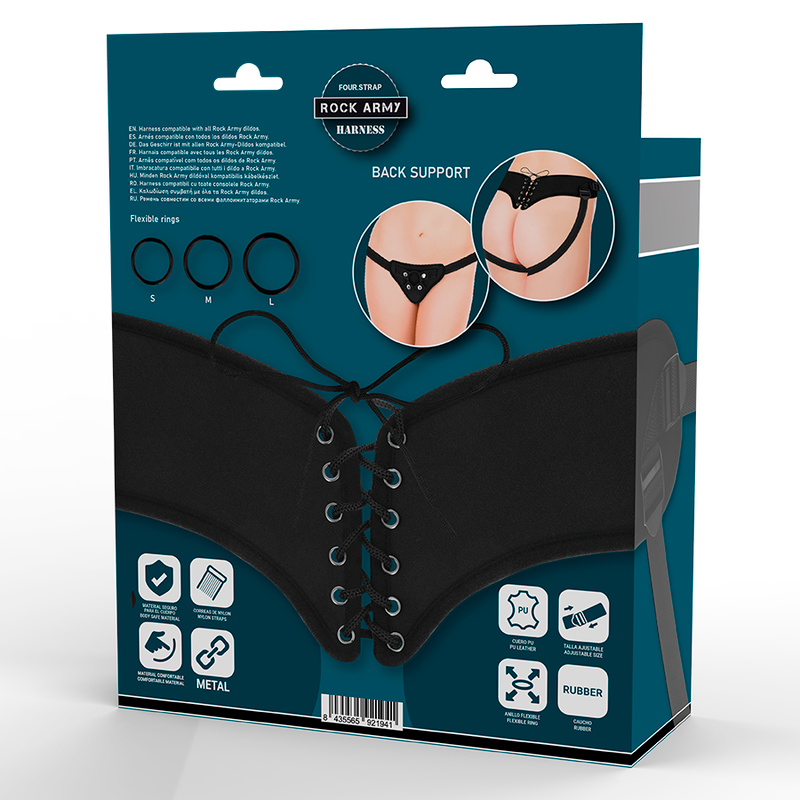 ROCKARMY - ADJUSTABLE HARNESS AND FLEXIBLE RINGS - 8