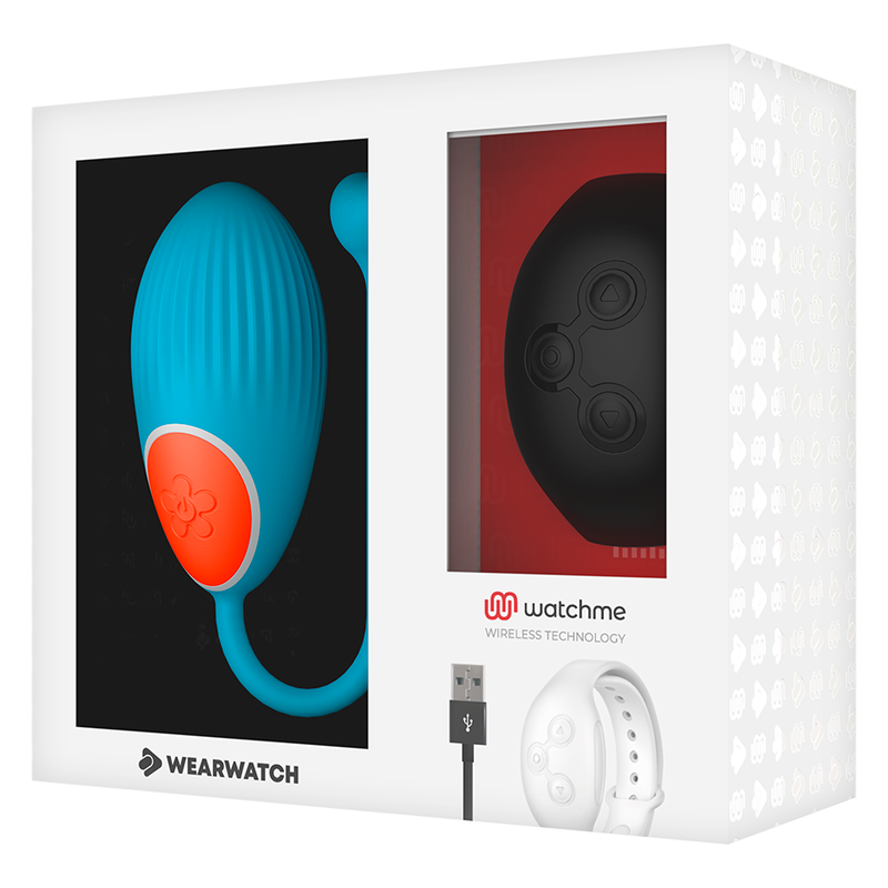 WEARWATCH - WATCHME TECHNOLOGY REMOTE CONTROL EGG BLUE / JET - 3