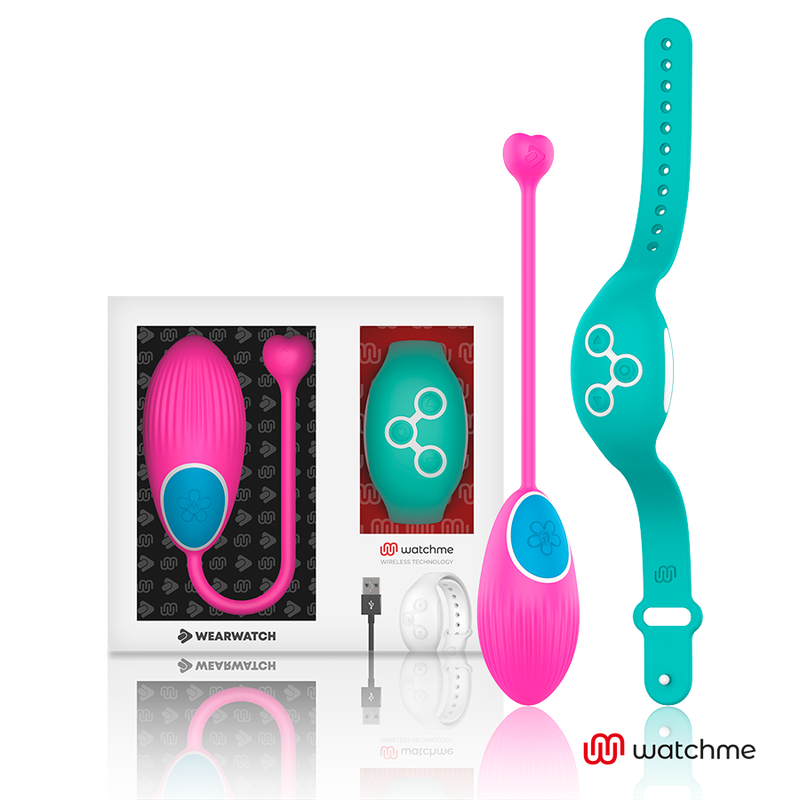 WEARWATCH - WATCHME TECHNOLOGY REMOTE CONTROL EGG FUCHSIA / SEAWATER - 7