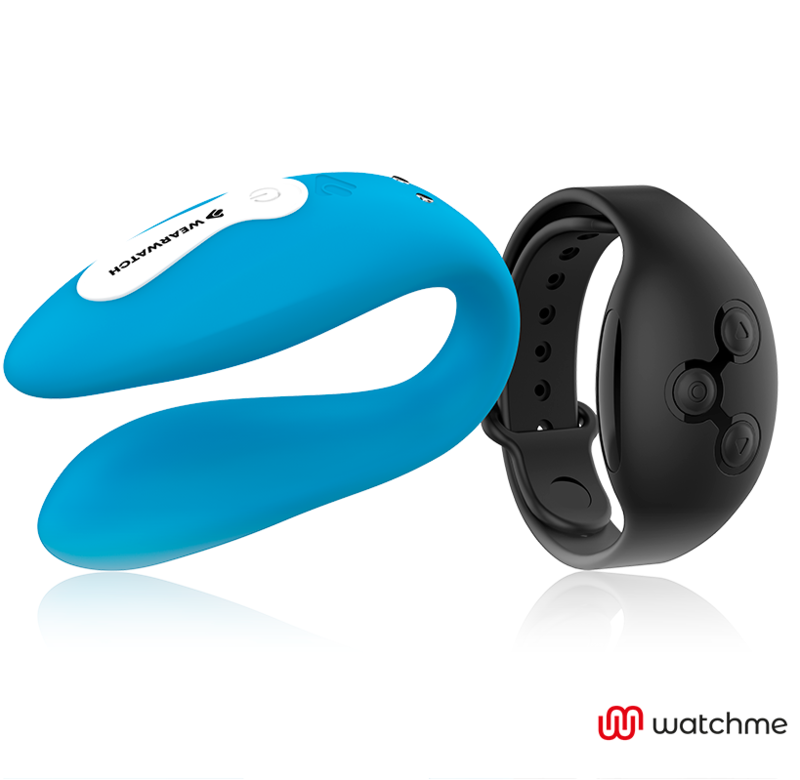 WEARWATCH - WATCHME DUAL TECHNOLOGY VIBRATOR INDIGO / JET - 6