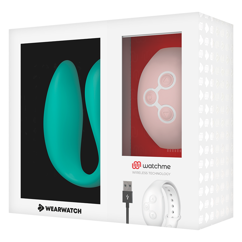 WEARWATCH - WATCHME DUAL TECHNOLOGY VIBRATOR SEA WATER / PINK - 5