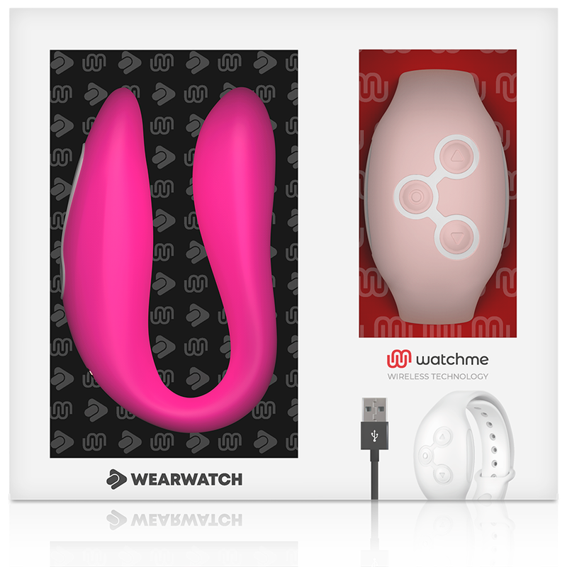 WEARWATCH - WATCHME DUAL TECHNOLOGY VIBRATOR FUCHSIA / PINK - 5