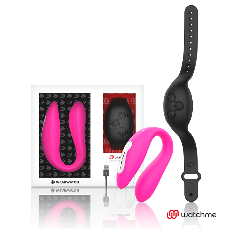 WEARWATCH - WATCHME DUAL TECHNOLOGY VIBRATOR FUCHSIA/AZABACHE - 3