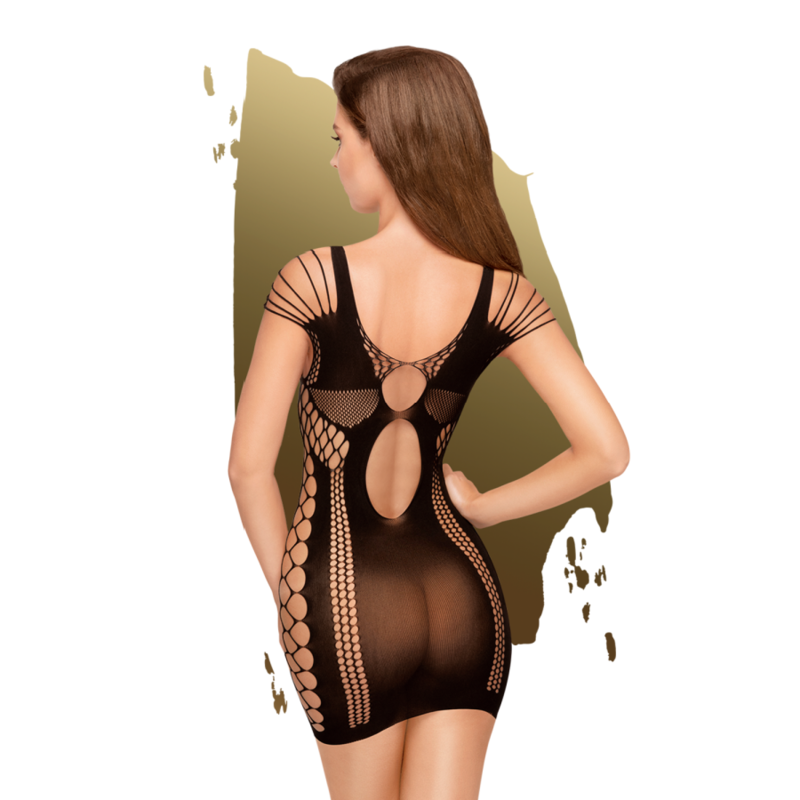 PENTHOUSE - JUICY POISON CHEMISE BLACK XL - L/XL / BLACK - 5