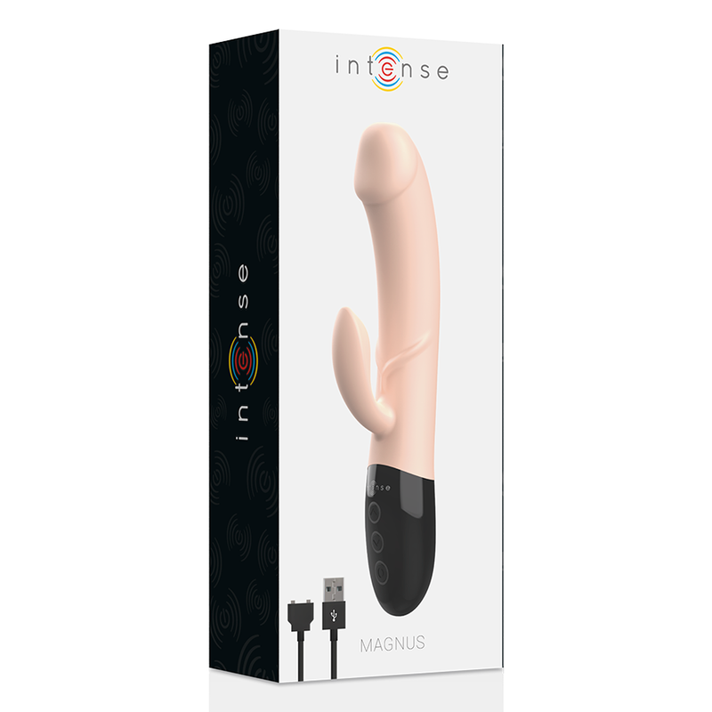 INTENSE - MAGNUS DUAL NATURAL RECHARGEABLE VIBRATOR - 5