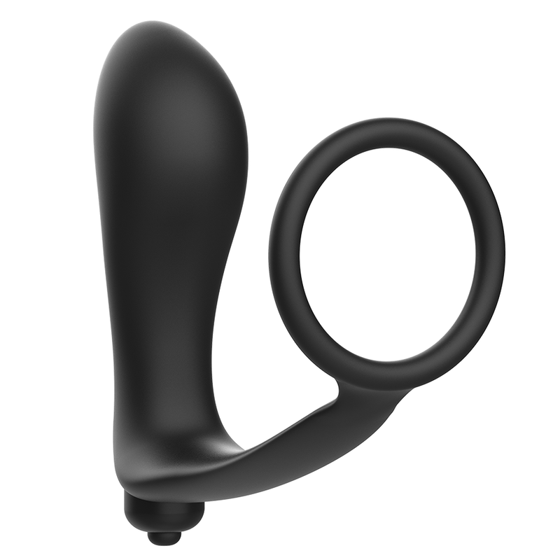 ADDICTED TOYS - VIBRATING BUTT PLUG WITH COCK RING