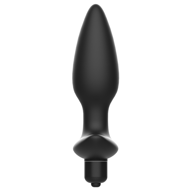 ADDICTED TOYS - BLACK VIBRATING MASSAGER PLUG ANALE