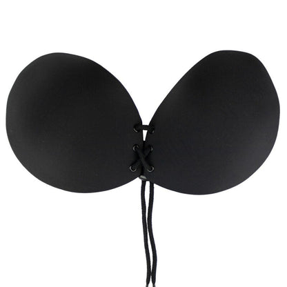BYE-BRA - BRA ADHESIVE INTERLACED BEIGE CUP C - A / BLACK - 5