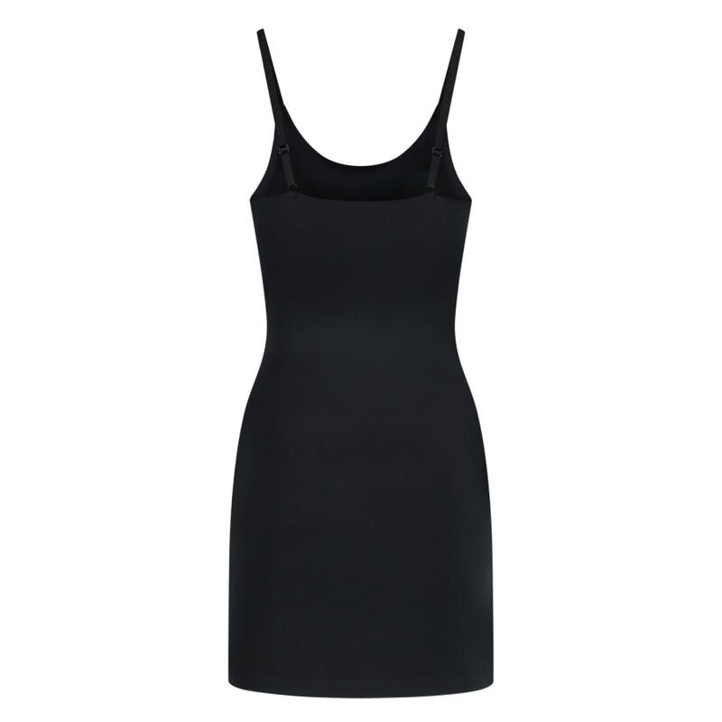 BYE-BRA - SINGLE DRESS INVISIBLE BEIGE SIZE XL - XL / BLACK - 23