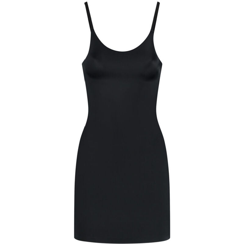 BYE-BRA - SINGLE DRESS INVISIBLE BEIGE SIZE XL - XL / BLACK - 24