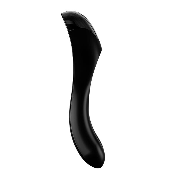 SATISFYER - CANDY CANE FINGER VIBRATOR BLACK - BLACK - 11