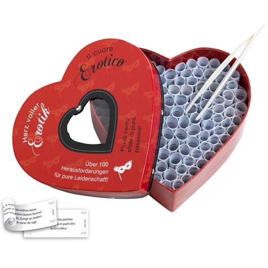 TEASE & PLEASE - HERZ VOLLER EROTIK & IL CUORE EROTIC RED - 1