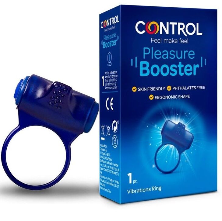 CONTROL - PLEASURE BOOSTER VIBRATOR RING - 2
