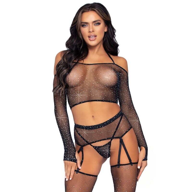 LEG AVENUE - FOUR PIECES SET ONE SIZE - 3