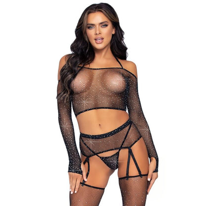LEG AVENUE - FOUR PIECES SET ONE SIZE - 3