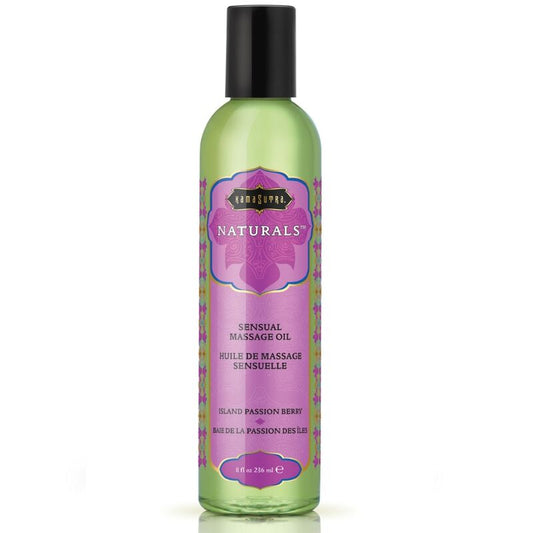KAMASUTRA - NATURAL MASSAGE OIL PASSION BERRY 236 ML - 1