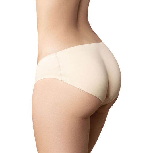 BYE BRA CULOTTES BAJOS CON RELLENO NALGAS L
