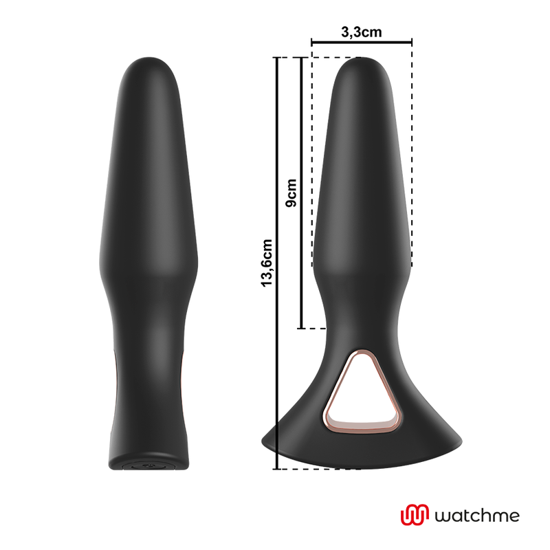 ANBIGUO - WATCHME REMOTE CONTROL VIBRATOR BUTT PLUG ALEXANDRU
