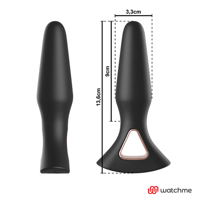 ANBIGUO - WATCHME REMOTE CONTROL VIBRATOR BUTT PLUG ALEXANDRU