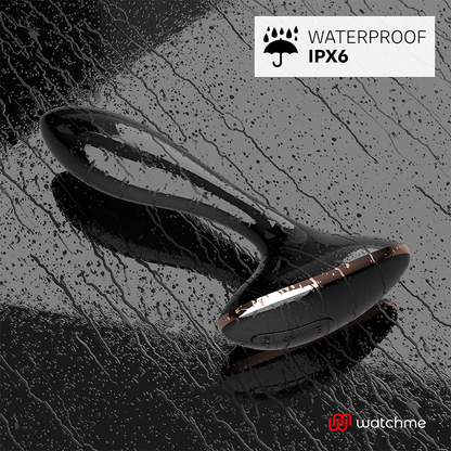 ANBIGUO - WATCHME REMOTE CONTROL VIBRATOR BUTT PLUG VERNET