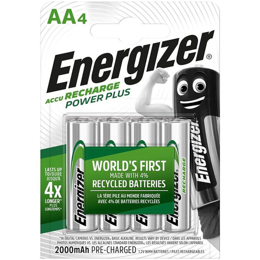 ENERGIZER - RECHARGEABLE BATTERIES AA4 BLISTER 4 - 1