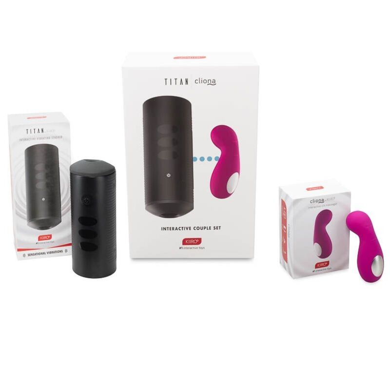 KIIROO - TITAN E CLIONA LILAC COUPLAS SET