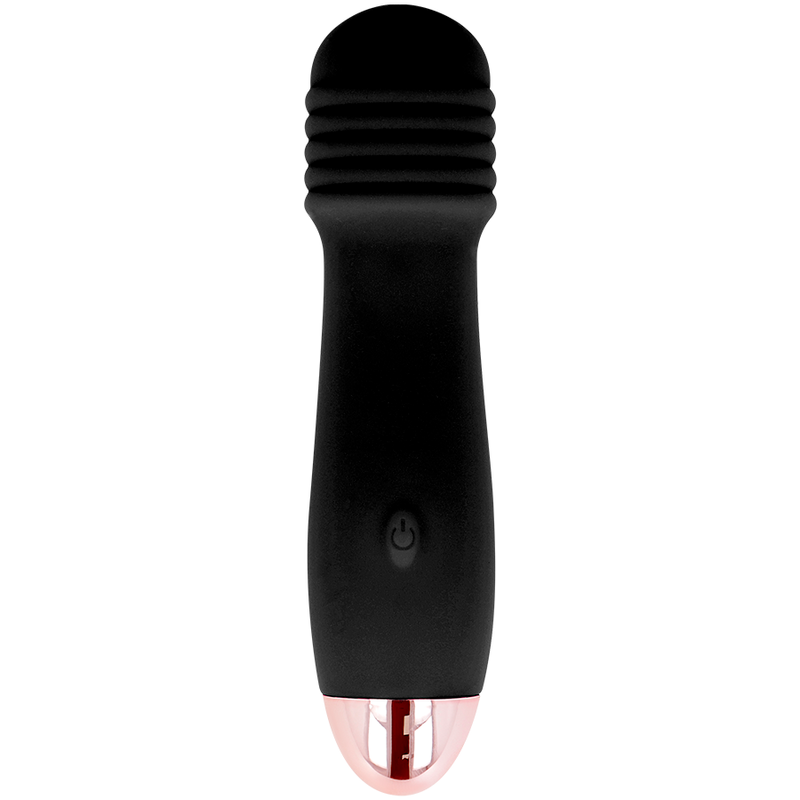 DOLCE VITA - RECHARGEABLE VIBRATOR THREE BLACK 7 SPEED - 4