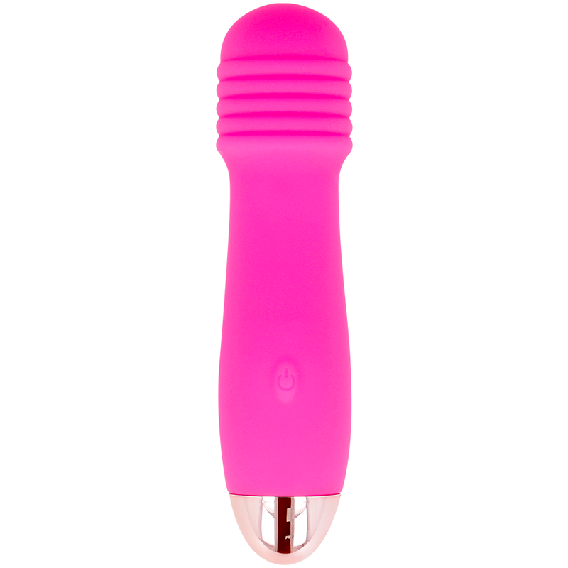 DOLCE VITA - RECHARGEABLE VIBRATOR THREE PINK 7 SPEEDS - 4