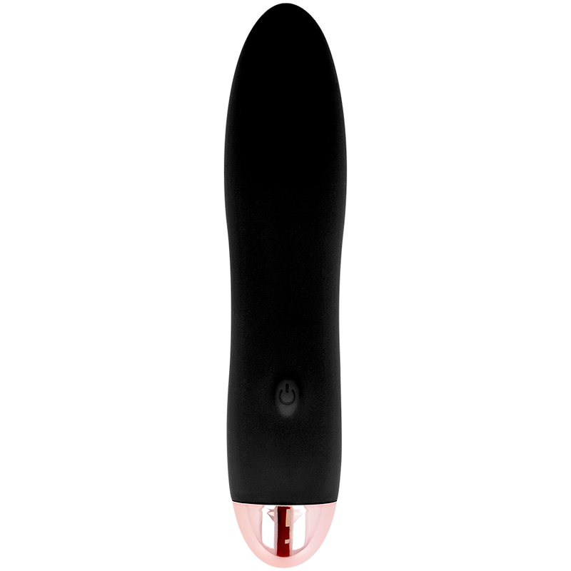 DOLCE VITA - RECHARGEABLE VIBRATOR FOUR BLACK 7 SPEEDS - 4