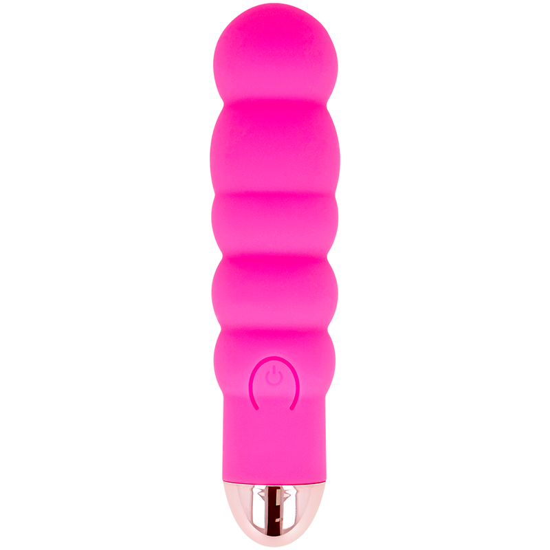 DOLCE VITA - RECHARGEABLE VIBRATOR SIX PINK 7 SPEEDS - 4