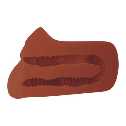 PDX PLUS - CHOOSE YOUR BROWN DOUBLE MASTURBATOR