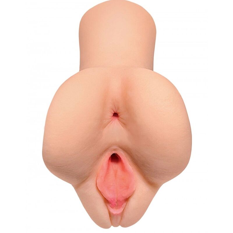 PDX PLUS - PICK YOUR PLEASURE DOUBLE LIGHT SKIN MASTURBATOR - 3