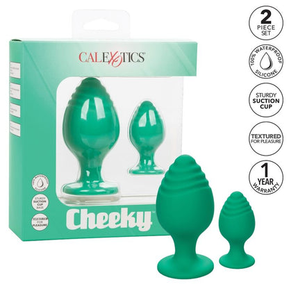 CALEXOTICS - CHEEKY BUTTPLUG GREEN - 2