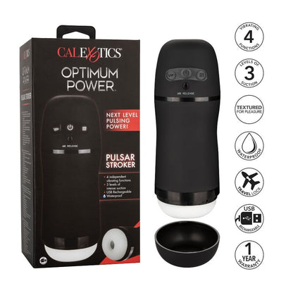 CALEXOTICS - VIBRATING MASTURBATOR WITH OPTIMAL SUCTION
