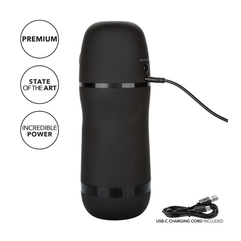 CALEXOTICS - VIBRATING MASTURBATOR WITH OPTIMAL SUCTION