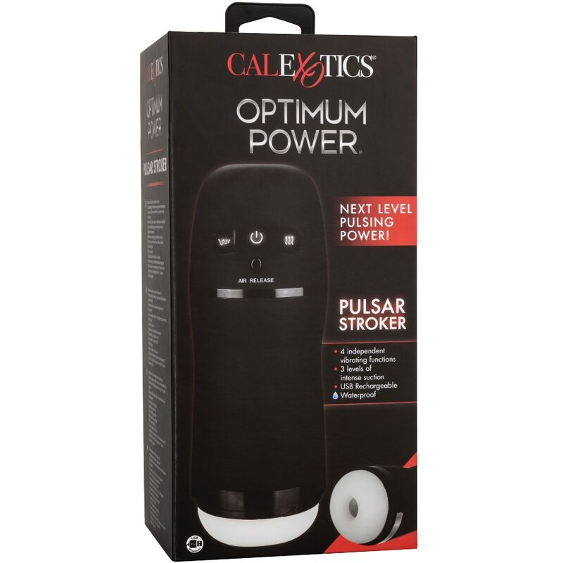 CALEXOTICS - VIBRATING MASTURBATOR WITH OPTIMAL SUCTION
