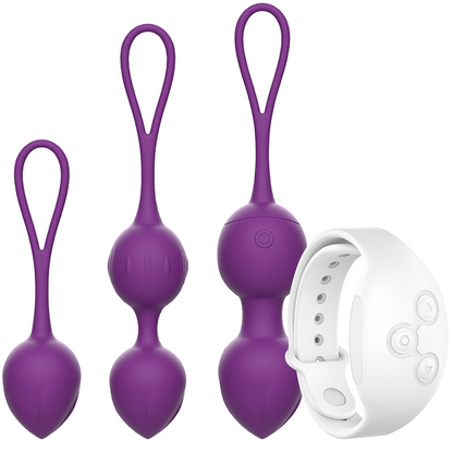 REWOLUTION - REWOBEADS REMOTE CONTROL VIBRATING BALLS WITH WATCHME TECHNOLOGY