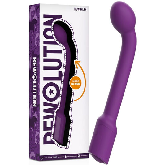 REWOLUTION - REWOFLEX FLEXIBLE G-POINT STIMULATOR VIBRATOR - 1