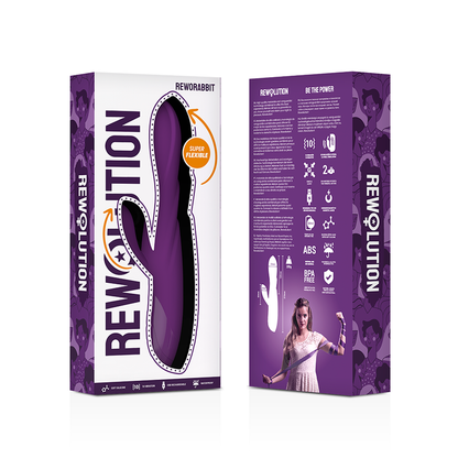 REWOLUTION - REWORABBIT FLEXIBLE VIBRATOR WITH RABBIT - 7