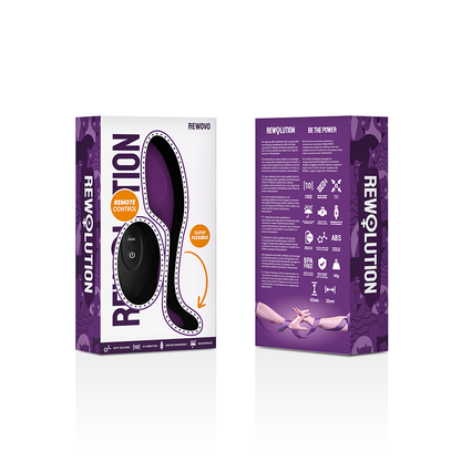 REWOLUTION - REWOVO REMOTE CONTROL EGG VIBRATOR