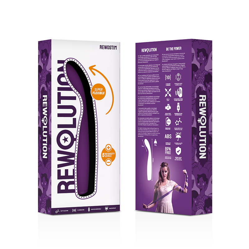 REWOLUTION - REWOSTIM FLEXIBLE VIBRATOR - 8